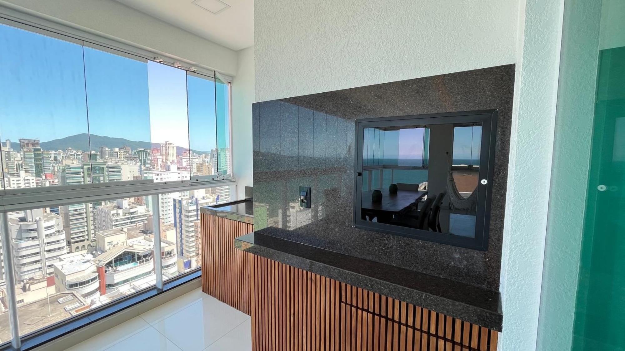 Cobertura Com Belissima Vista Para O Mar E Jacuzzi อิตาเปมา ภายนอก รูปภาพ