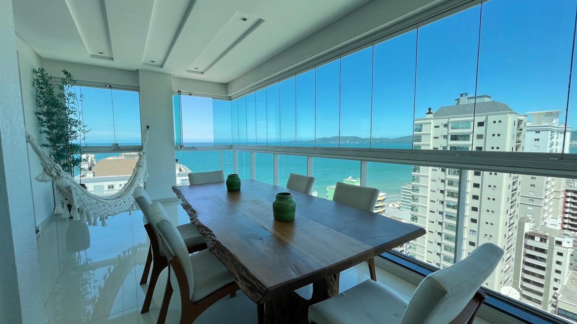 Cobertura Com Belissima Vista Para O Mar E Jacuzzi อิตาเปมา ภายนอก รูปภาพ